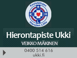 Hierontapiste Ukki Veikko Mäkinen logo
